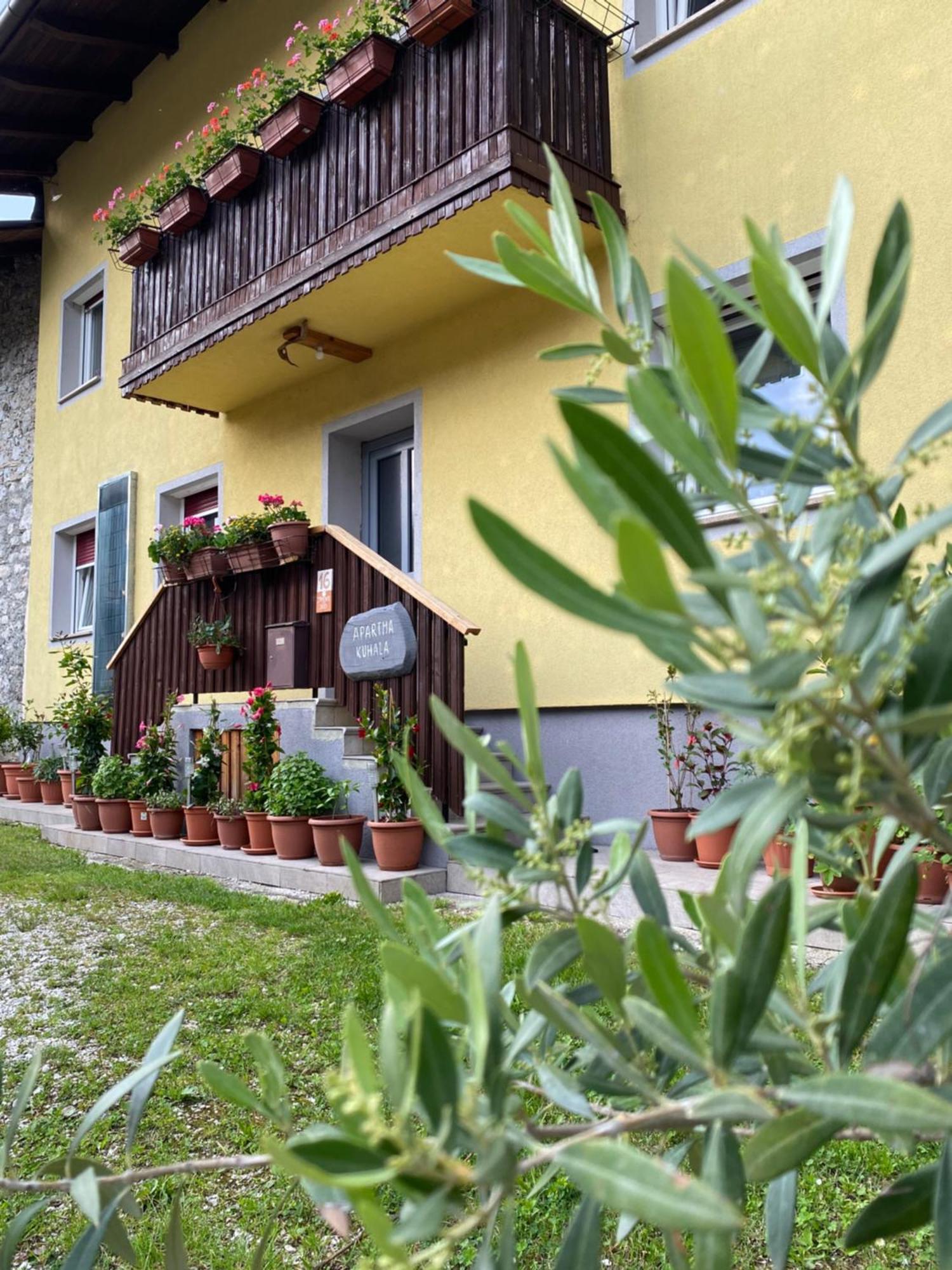 Apartamento Trnovo Ob Soci Kuhala Kobarid Exterior foto